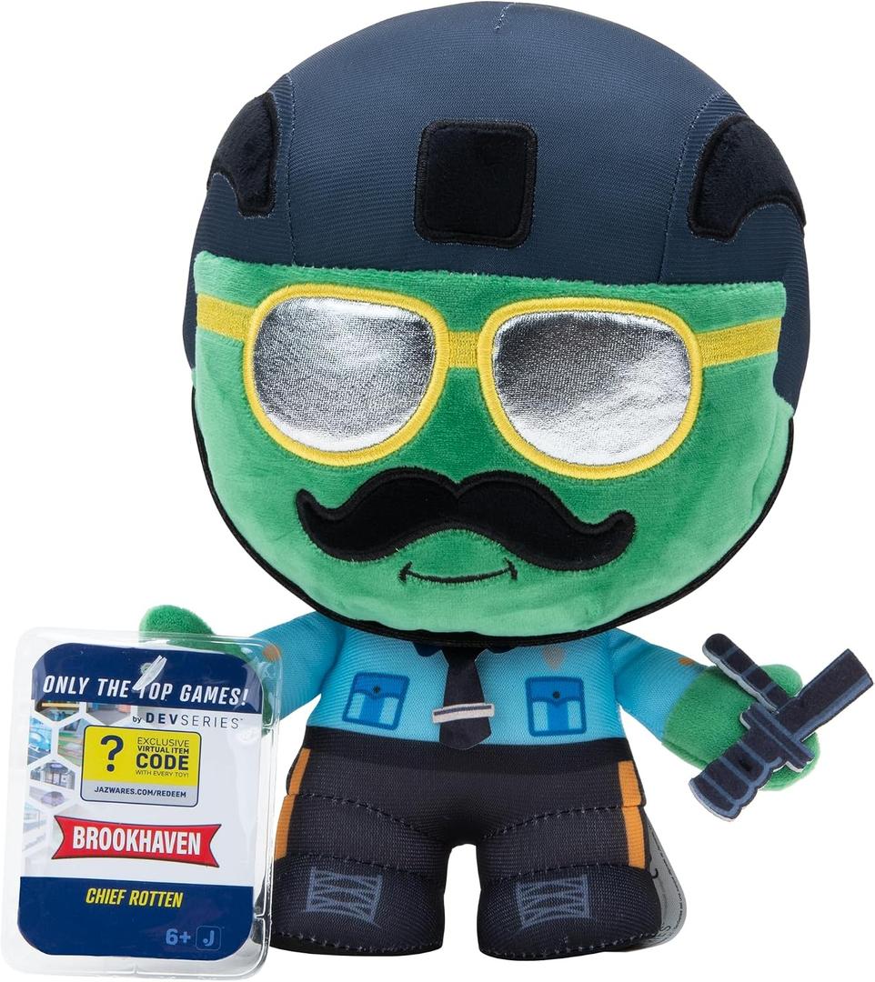 DevSeries Chief Rotten Collection 20cm Polyester Plush Toy with Exclusive Virtual Object Code