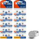 PKCELL LR754 Battery AG5 Button Cell Battery 1.5 Volt 309 393 SR754W Alkailine Coin Batteries (20 Count (Pack of 1))