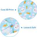 Vieille Little Girls Sleeveless Dress Cute Summer Sundress with Pocket 2-7 Years (3-4T, Easter Blue)