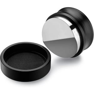 Normcore 58.5mm Coffee Distribution Tool - Espresso Coffee Leveler Tool for 58mm Portafilter - Barista Espresso Accessories - Adjustable Depth - Stainless Steel base - Distributor Stand