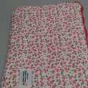 Cute Floral Laptop Sleeve Case Bag Kawaii Aesthetic Laptop Sleeve Protective Soft Pad Bag Aesthetic Computer Carrying Case Bag Zipper Cover Compatible with 14 in Notebook