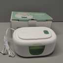 Momcozy Baby Wipe Warmer, Innovative Spring Design, Large Capacity Wipes Dispenser, Fast and Even Heating, 4 Modes of Temperature Heating Control, Diaper Wipe Warmer with Night Light (Classic WW01 60-80pcs, Green)