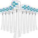 10 PCS IO Replacement Heads Compatible with Oral B IO 2/3/4/5/6/7/8/9/10/Deeep Clean Electric Toothbrush, Toothbrush Brush Heads Compatible with Oral B IO for Teeth Clean (White)