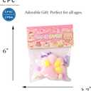 2 x Taba Squishy Cat Paw Squeeze Toys,Sensory Fidget Toy for Your Best Mellow and Chill,Party Favors, Birthday Gift, Squishy Toys for Adults (Taro Puree Purple)