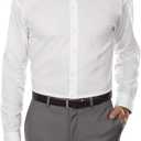 Unlisted by Kenneth Cole mens Regular Fit Solid Dress Shirt, White, 17 -17.5 Neck 32 -33 Sleeve X-Large US