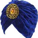 2 x DECOU Twist Pleated Hair Wrap Stretch Turban 0545