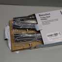 Toilet Paper Holder Stand, Bathroom Toilet Paper Roll Holder Stand with Reserve, Standing Toilet Paper Holder with Storage (Black)