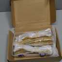 Dandat 60 Pieces Retro Royal Gold Silverware Set Gorgeous Stainless Steel Flatware Cutlery Include Fork Spoon Knife Vintage Hollow Relief Design for Home Wedding Bridal Shower Tea Parties (Large)