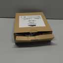 JOIEDOMI 8" Metal 8-Point Star Christmas Tree Topper LED, Glitter Golden Treetop Decorations with 20 Warm White Lights, Battery Powered Decor for Home Holiday Xmas Party Indoor