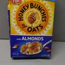 Honey Bunches of Oats with Almonds Breakfast Cereal, Honey Cereal with Granola Clusters and Sliced Almonds, Family Size, 18 OZ Box, BBD NOV 09 2025