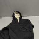 Zip Up Hoodie Men Warm Sherpa Fleece Lined Fall Winter Hooded Sweat Jackets Casual Cozy Fuzzy Wool Coats with Pockets (3X-Large, A02-black)