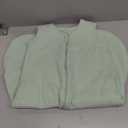 Baby Sleep Sack 18-24 Months TOG 2.5 Winter Baby Wearable Blanket, 100% Cotton Fabric Newborn Infant Sleeping Sack 2-Way Zipper Quilted Baby Sleep Bag, Warm Soft Green (X-Large)