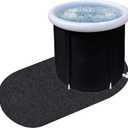 Ice Bath Mat,Cold Pod Mat for Ice Bath Tub-Cold Cold Plunge Mat 4.59X3.28FT for Underneath of Ice Baths