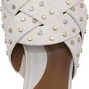 Naturalizer Women's Morena Slide Sandal (10, Warm White Leather)