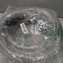 Girafe Tools Garden Hose 25ft x 5/8", 304 Stainless Steel Metal Water Hose, No Kink Garden Water Hose with 9 Pattern Spray Nozzle, Flexible, Lightweight, Kink Free Hose for Yard, Outdoor