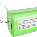 14.4V 2600mAh Replacement for Eufy Battery RoboVac 11, 11S, 11S, MAX, 30, 15C, 15T, 12, 35C and Ecovacs Deebot N79S, DN622 Vacuum Cleaner Battery