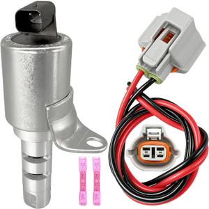 3M4Z6M280AA Engine Intake Variable Valve Timing (VVT) Solenoid & Wiring Harness Compatible with Ford Fusion/Escape, Mazda 3/5/6/CX-7, Lincoln MKZ, Mercury Milan/Mariner #Replaces 917-199