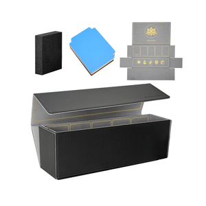 Nomocard Card Deck Box for Trading Card Storage, Toploader Storage Box