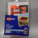 Avery Preprinted Shipping Labels, "Fragile Handle with Care" Label Stickers, 3" x 5", Non-Printable, 40 Rectangle Labels Total (5283)