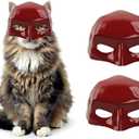 3 x Cat Mask for Cosplay - Cute & Comfortable Halloween Costume Accessory for Cats2pcs