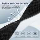 Quickfit 26mm Magnetic Braided Watch Bands Compatible with Garmin Fenix 8 Pro/Quatix 8/Tactix 8/Fenix 8 (51 mm)/7X Pro/7X/6X Pro/6X,Replacement Nylon Sport Strap for Women Men