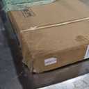 60" x 84" Bifold Sliding Barn Door, K Shaped Panel with Sliding Hardware Kit Set, Finished Closet Door Slab, 5.66FT Track for 4 Doors, MDF, White