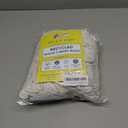 Huck & Terry White T-Shirt Bag of Rags, 100% Recycled Material, Cotton Blend Bar Mop, Reclaimed, Eco-Friendly Cloth, Cleaning & Painting Rags, Lint Free, Highly Absorbent (Bag, 1, Pound)