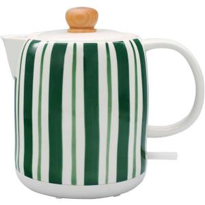 1.0-Liter Ceramic Electric Kettle, 1000W Rapid Boil, Tea Kettles Pot & Hot Water Boiler For Coffee & Tea, Teapot Auto Shut-Off, Boil-Dry Protection (A21)