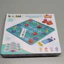 Logical Road Builder Games, STEM Family Board Game, Large Educational Smart Brain Teasers Puzzles Toys, Preschool Learning Early Montessori Birthday Gifts for Kids Boys Girls Age 4-8 Year Old (Green)