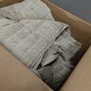 RECYCO Luxury Velvet Quilt Set King Size Bedding Sets, Ultra Soft Velvet Comforter Set, Lightweight Channel Box Stitch Oversized Bedspread Coverlet for All Season, with 2 Shams, Urban Taupe