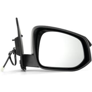 For Toyota RAV4 2013 2014 2015 Door Mirror Passenger Side | Power | Non-Heated | Textured | Replacement For 87910-42B70 | TO1321309