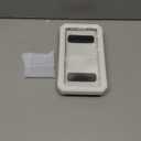 Coolpow Shower Phone Holder Waterproof480RotatableRetractable Adjustable Shower Phone Case Shower Stall Accessories for Bathroom Wall Phone Mount Stand Water Proof Anti Fog Case for 4-7"Cellphones (White)