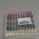 Luo ke 100 Pcs Assorted Shape Polishing Bits Buffing Wheel for Dremel Rotary Drill (Corundum Sand/Sesame/Cowhide/Rubber/Wool)