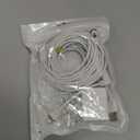 25FT Power Cord Compatible with Ring Spotlight Cam Pro(Battery), Stick Up Cam Battery, Plug-in/Stick up Cam Pro/RingTilt Indoor Cam,10W Ring Cable with Light DC Port & Type C Port (White)