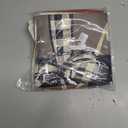 CASAJOY Christmas Pillow Covers 18×18 Inch Set of 4, Christmas Trees Winter Holiday Throw Pillow Covers Decorations for Sofa Couch (Red and Black)