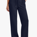 26"/28"/30" Inseam Women's Wide Leg Sweatpants Petite High Waist Summer Pants UPF50 Lightweight Beach with Pocket Split Leg : Clothing, Shoes & Jewelry L-30 Inseam Blue