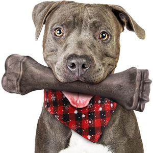 Dog Toys for Aggressive Chewers, Indestructible Bones Toy for Aggressive Chewers, Tough Puppy Chew Toy for Heavy Duty Dogs, Big Dog Teething Toys with Durable Nylon for Large/Medium Breed Puppies