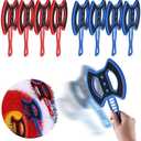 Throwing Axe for Bristle Throwing Targe,8pcs Plastic Axes, 8pcs Throwing Stars