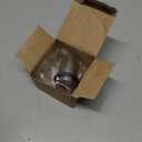 TOPTAKE - Floor Door Stopper Door Stop-Classy Solid Steel Modern Heavy Duty Door Stoppers -Floor Mount Anchor Screw-Wall Protector for Commercial Door(Stainless Steel Black, 1.5 Inch)