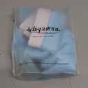 Womens High Waisted Bikini Sets Sporty Crop Top Color Block Swimwear Bandeau Scoop Neck Vintage Two Piece Bathing Suits (Medium, Light Blue)