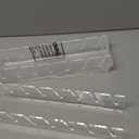 Hat Stand Organizer for Baseball Caps, Acrylic Hat Holder & Rack, 2PCS Clear Stand for 16 Caps, Ideal for Bedroom, Closet, Dresser, Office and Entrance (2)