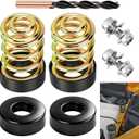 283516 Compression Seat Spring & 422127-4 Cap Compatible with Gra-sshopper, Joh-n Deere Cub Cadet ZT1 Mower, Compressed Springs Can Provide The Necessary Support and Cushioning