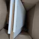 LitaEther Versatile 7 Tier Wall Shelf Unit,White Lack Wall Shelf,Display Floating Shelf with LED Remote Control Light