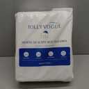 JOLLYVOGUE Pillows Queen Size Set of 2, Medium Supportive Bed Pillows with Super Soft Down Alternative Fill, Luxury Fluffy Hotel Quality for Side, Back, and Stomach Sleepers