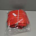 Amylove 80 Pack Non Woven Party Favor Bag 9.8'' Reusable Tote Bags Bulk with Handles for Birthday Party Supplies (Red)