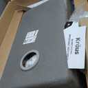 KRAUS Forteza 32-inch Undermount Single Bowl Granite Kitchen Sink in Grey, KGU-55GREY (Gray)