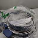 CAROTE 27pcs Ceramic Cookware Set Nonstick, Pots and Pans Set Non Stick, Non Toxic Cookware Detachable Handles, Dishwasher/Oven Safe, RV/Camping Cookware, Pan and Pot with Kitchen Utensils, Navy Blue