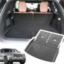 Cargo Liner Compatible with 2020-2025 Lincoln Aviator Trunk Mat Cargo Mat Back Seat Cover Protector Dog Liner Pet Mat Cargo Trunk Liner(Backrest Mats+Trunk Mat)
