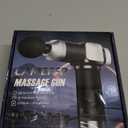 CAMEFER Deep Tissue Massage Gun, Portable Percussion Electric Muscle Massager for Pain Relief, Handheld Massagers with 30 Speeds & 6 Attachments for Back and Neck, Gifts for Men Women (Black)