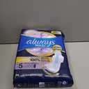 Always Maxi Overnight Pads with Wings, Size 5, Extra Heavy Overnight, Unscented, 72 Count